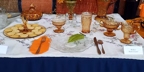 October Depression Glass Club Meeting