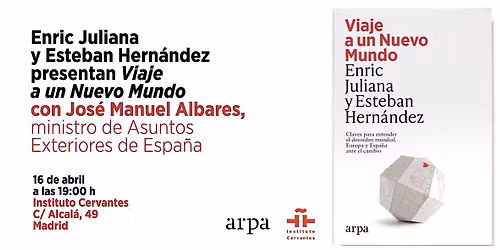 Presentaci\u00f3n del libro \u00abViaje a un Nuevo Mundo\u00bb.
