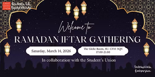 Ramadan Iftar Gathering \u00a6Dathliad Ramadan Iftar