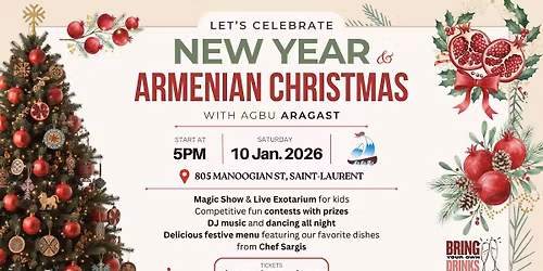 AGBU ARAGAST 2026 New Year & Christmas