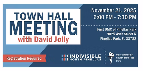 Town Hall Meeting With David Jolly