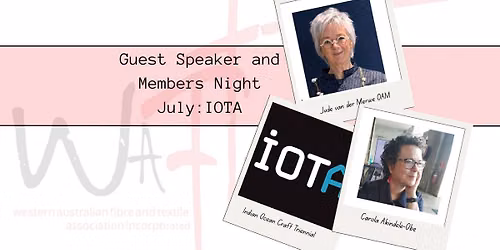 July Members Meet + Guest Speakers::IOTA