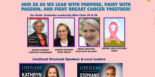 2026 City of Allen - L2L4TX Breast Cancer Awareness, Education & Healing