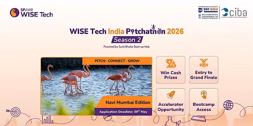 WISE Tech India Pitchathon 2026 - Navi Mumbai Edition