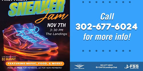 First Friday: Sneaker Jam