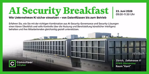 AI Security Breakfast \u2013 Z\u00fcrich