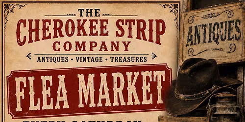 Saturday Summer Flea at the Cherokee Strip Company