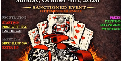 COMBAT VETERANS MOTORCYCLE ASSOCIATION NE 16-2 POKER RUN
