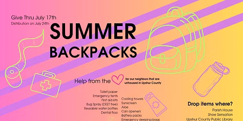 Summer Heat Backpacks