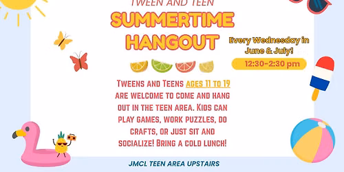 Tween & Teen Summertime Hangout