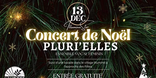 Concert de Noël - Pluri'elles à Ster