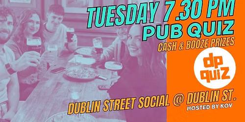 Dublin Street Social Weekly Pub Quiz 