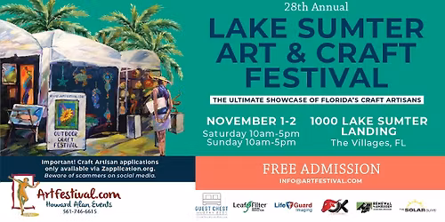28th Annual Lake Sumter Art & Craft Festival