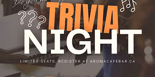 Trivia Night: Music Through Decades