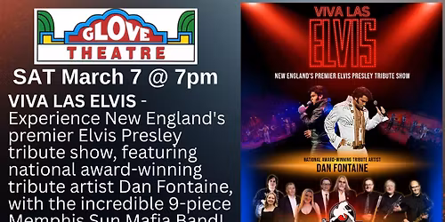VIVA LAS ELVIS-Feat. national award-winning tribute artist Dan Fontaine & Memphis Sun Mafia Band