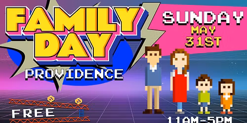 Providence Freeplay Family Day - Sunday May 31st