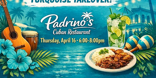 Turquoise Takeover Ambassador Rally at Padrino's!