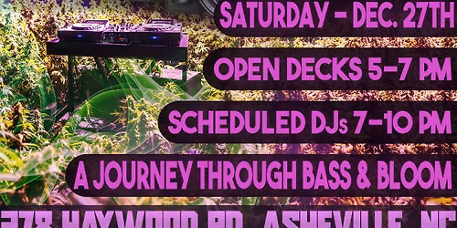 Smokey Bear Hemp Co. Presents : High Vibe-Rations : A Journey Through Bass & Bloom