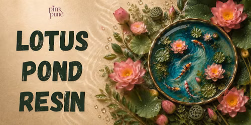 Lotus Pond Resin Art