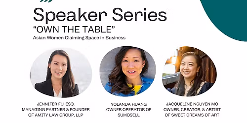 "Own the Table" March 2026 Business Speaker Panel