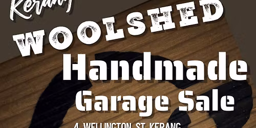 Easter Saturday handmade garage sale