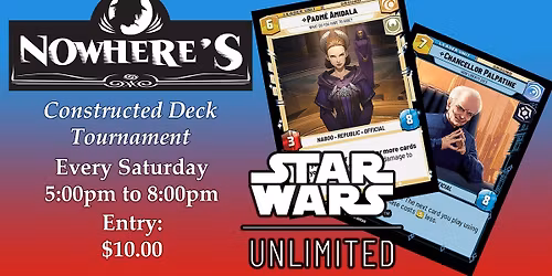 Star Wars Unlimited Tournaments - November 2025