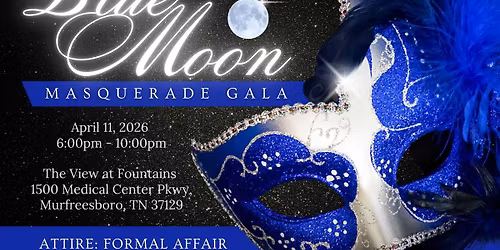 Jazzy Blue Masquerade Gala 