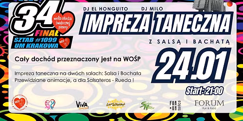 BEFORE PARTY WO\u015aP | SALSA I BACHATA Impreza taneczna