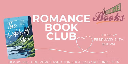 Romance Book Club: Discussing ~ The Odds of You