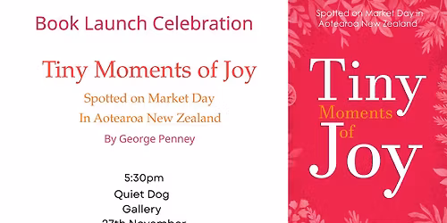 Tiny Moments of Joy Book Launch Celebration!
