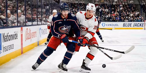 Carolina Hurricanes vs. Columbus Blue Jackets