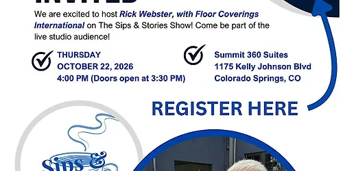 The Sips & Stories Show with Rick Webster
