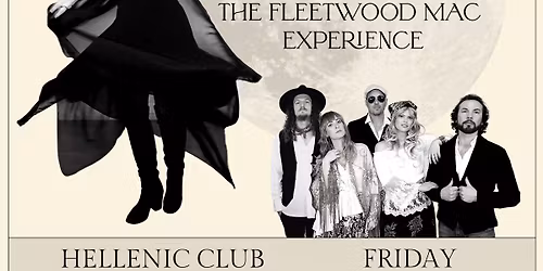 HELLENIC CLUB OF CANBERRA | BACK TO THE MAC THE FLEETWOOD MAC EXPERIENCE