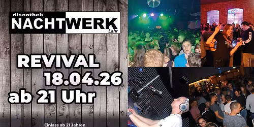 Nachtwerk Revival Party - powerd by Fahrerwerk Ortenau