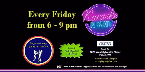 Karaoke Nights at Post 34