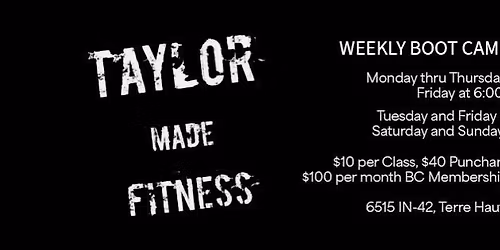 Taylor Made Fitness Christmas Special Bootcamp 