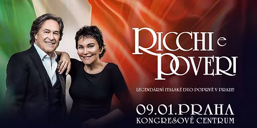 RICCHI E POVERI - nejpopul\u00e1rn\u011bj\u0161\u00ed italsk\u00e9 duo poprv\u00e9 v Praze!