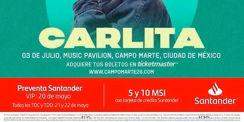 Carlita at CDMX