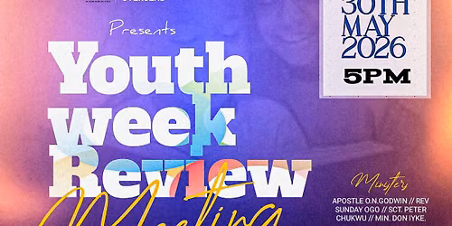 ABUJA YOUTH WEEK REVIEW MEETING 
