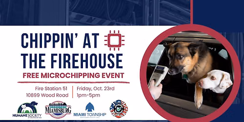 Chippin' at the Firehouse | FREE Pet Microchips