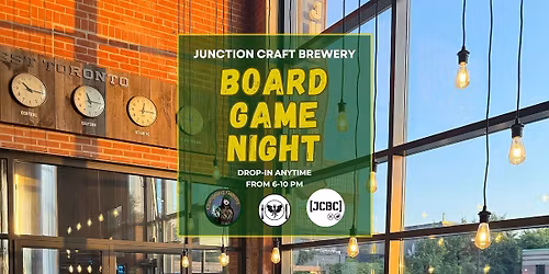 Board Game Night @ Junction Craft Brewery in the Junction