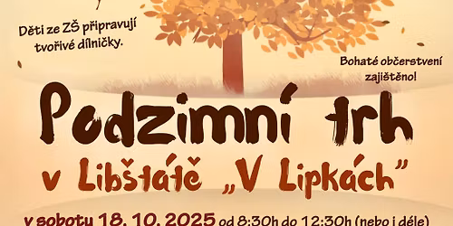 Podzimní trh v Libštátě "V Lipkách"