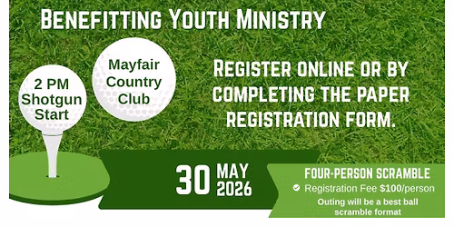 Youth Ministry Golf Outing