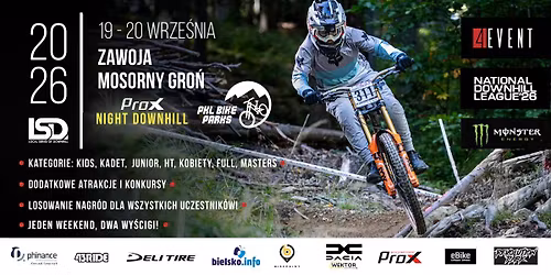 Local Series of Downhill 2026 - Night Downhill - Zawoja - Mosorny Gro\u0144 - PKL Bike Parks 