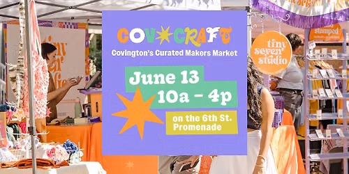 Spring Cov Craft\u2014Covington's Curated Makers Market
