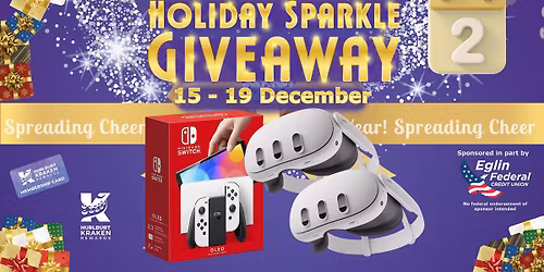 Holiday Sparkle Giveaway (Day 2- Spare Time Grill)