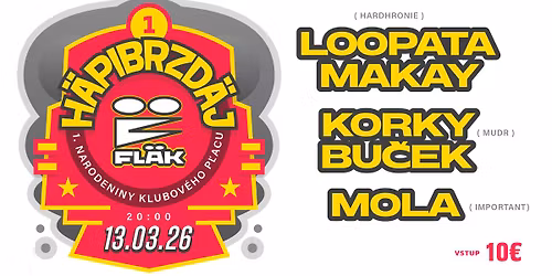 1. narodeniny klubov\u00e9ho p\u013eacu Fl\u00e4k