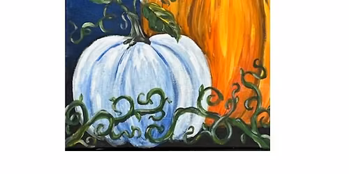 PAINT NIGHT "PUMPKIN BLUES"