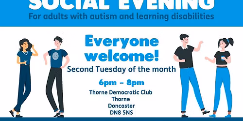 Social Evening (For adults with autism and learning disabilities) - Thorne