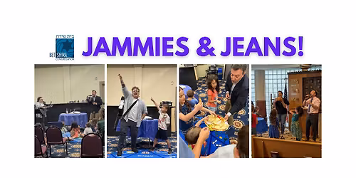 Jammies and Jeans: Monthly Musical Family Shabbat
